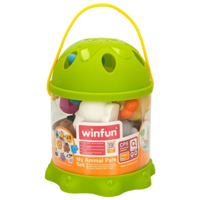 Set Animaux de la Ferme Winfun Plastique 10 Pièces 6 x 5,5 x 5 cm (6 Unités) 1