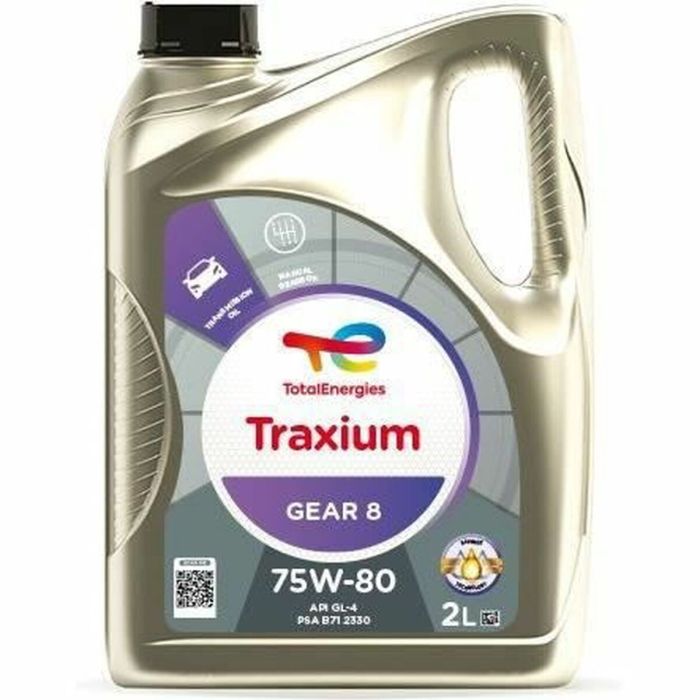 Totalenergies Traxium Gear 8 75W-80 Huile de transmission 2L TOT3425901110561