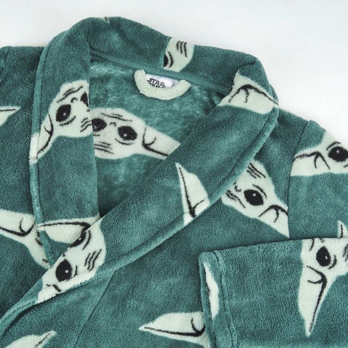 Peignoir pour Enfants The Mandalorian 30 1 30 Vert 3