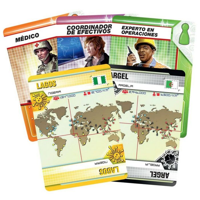 Jeu de société Pandemic Asmodee ZM7101ES (ES) 2