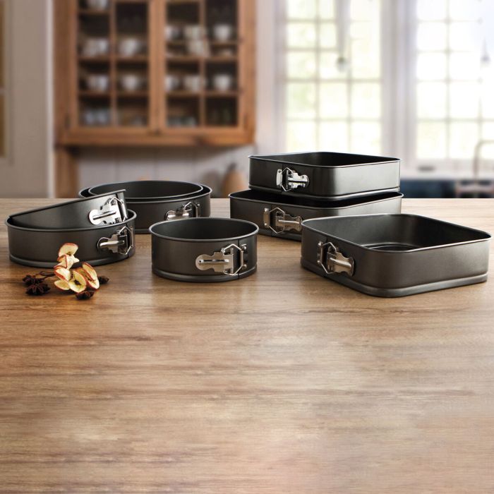 Moule à pâtisserie Quid Sweet Grey Noir Métal 24 cm (12 Unités) 2 Moule à pâtisserie Quid Sweet Grey Noir Métal 24 cm (12 Unités) 2