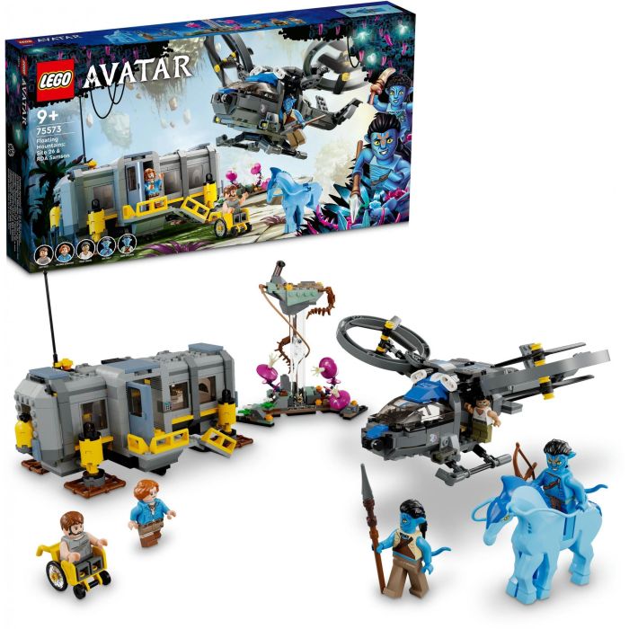 LEGO 71796 Jeu de Construction Avatar Les Montagnes Flottantes avec Figurines, 887 Pièces, Multicolore, pour Enfants de 9 Ans et Plus