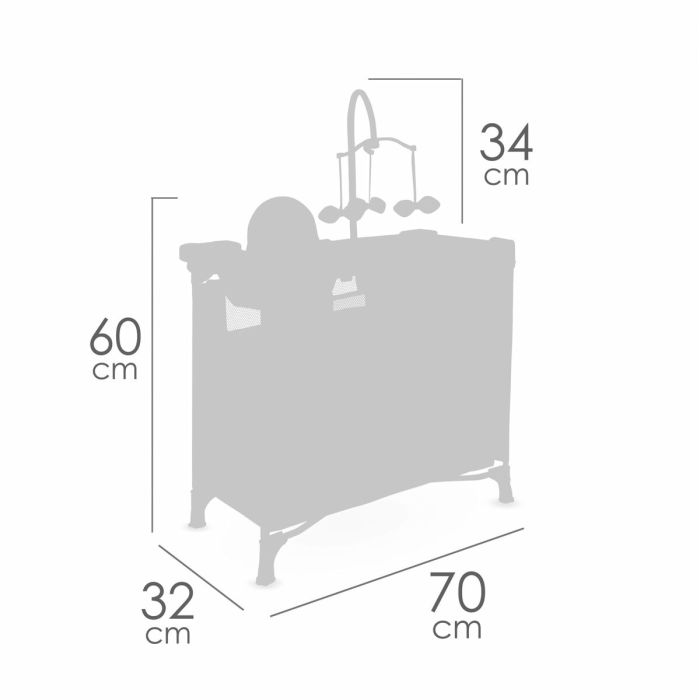 Table à langer pour poupées Decuevas Sohphie 12 Table à langer pour poupées Decuevas Sohphie 12