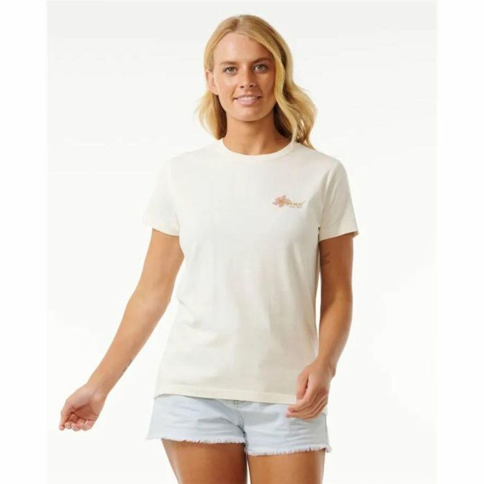T-shirt à manches courtes femme Rip Curl Wild Bloom Blanc 2 T-shirt à manches courtes femme Rip Curl Wild Bloom Blanc 2