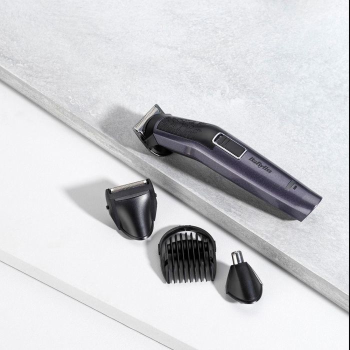 Babyliss Tondeuse À Barbe 10 En 1 En Carbone Et Titane Mt727E, 1 Unité 2 Babyliss Tondeuse À Barbe 10 En 1 En Carbone Et Titane Mt727E, 1 Unité 2