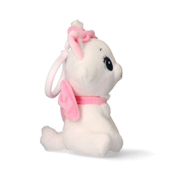 Porte-clés Peluche Disney Blanc 6