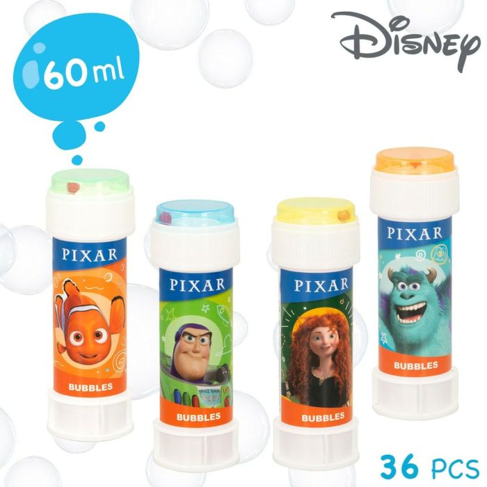 Pompe à bulle Pixar 60 ml 3,8 x 11,5 x 3,8 cm (216 Unités) 3