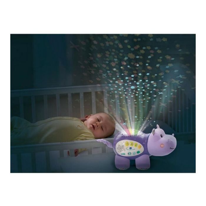 Peluche sonore Vtech Hippo Dodo Starry Night (FR) Violet 2