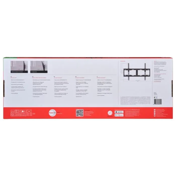 One For All WM4621 Support mural inclinable pour écrans 81-213 cm (32-84") 5