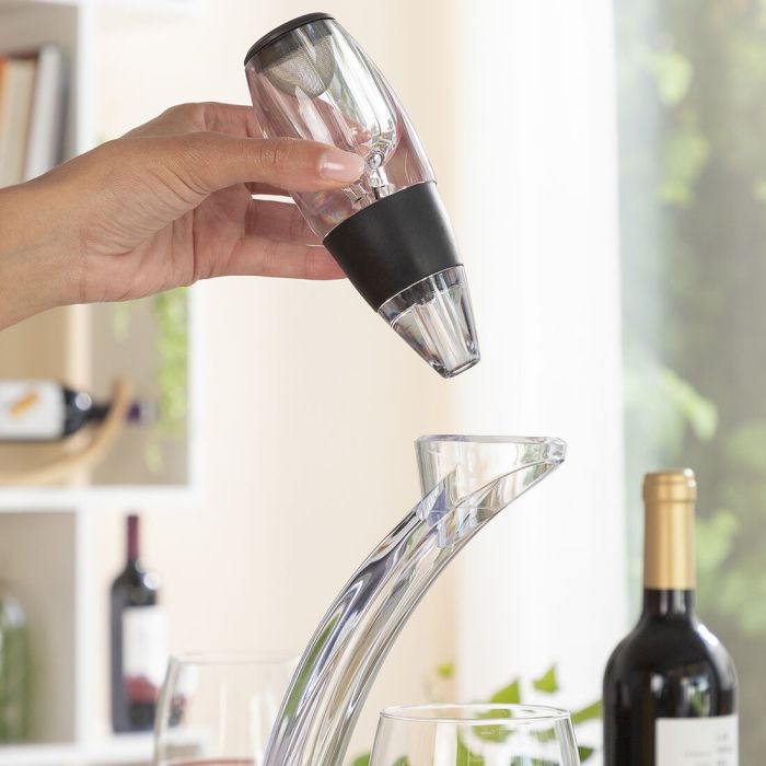 Décanteur à Vin Professionnel avec Support Tour et Base Anti-goutte Winair InnovaGoods 8