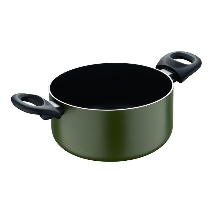 Casserole avec Couvercle San Ignacio experto Noir Vert Ø 20 cm 3