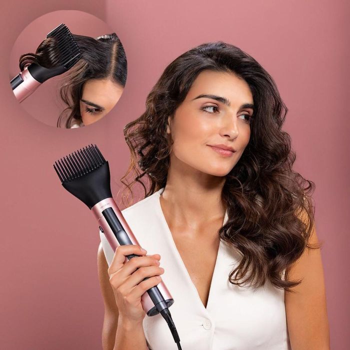Cecotec Brosse Séchante, Coiffeuse & Boucleur 3en1 AirGlam 14en1 Flex 1200W ionique céramique