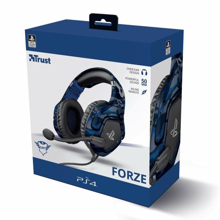 Casque Trust GXT 488 Forze PS4 Bleu 16 Casque Trust GXT 488 Forze PS4 Bleu 16