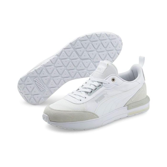 Chaussures de Sport pour Homme Puma R22 Blanc 2