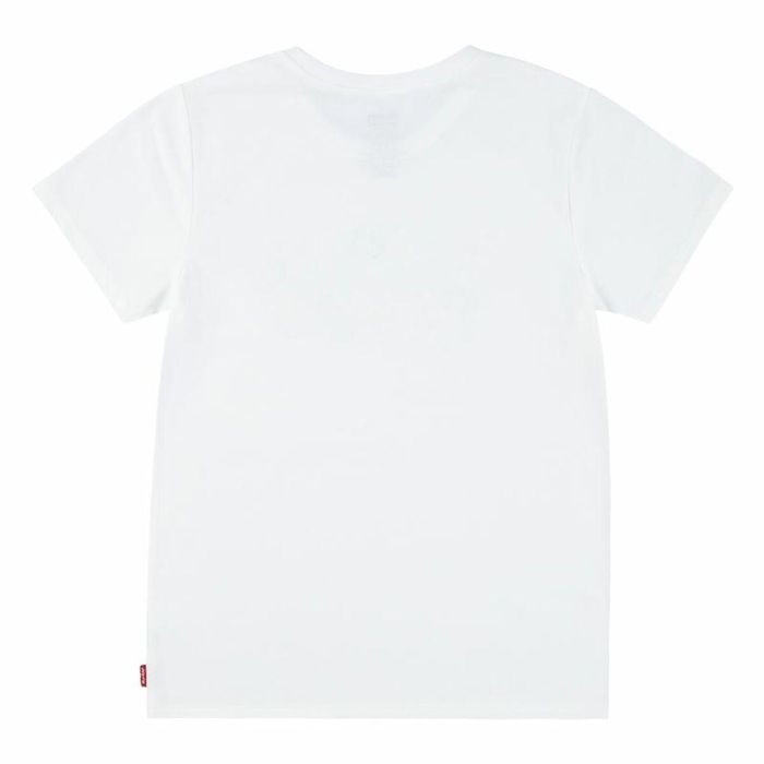 T shirt à manches courtes Enfant Levi's Lvg Ss Batwing Fill Blanc 3