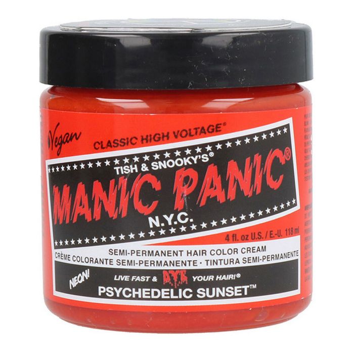 Teinture permanente Classic Manic Panic Psychedelic Sunset (118 ml) 1 Teinture permanente Classic Manic Panic Psychedelic Sunset (118 ml) 1