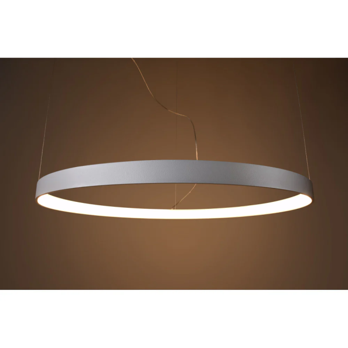 Lampe suspendue LED Circulaire SOL-TH RIO 55 3000K, 40mm x 8mm Minimaliste Fabrication Polonaise 2 Lampe suspendue LED Circulaire SOL-TH RIO 55 3000K, 40mm x 8mm Minimaliste Fabrication Polonaise 2