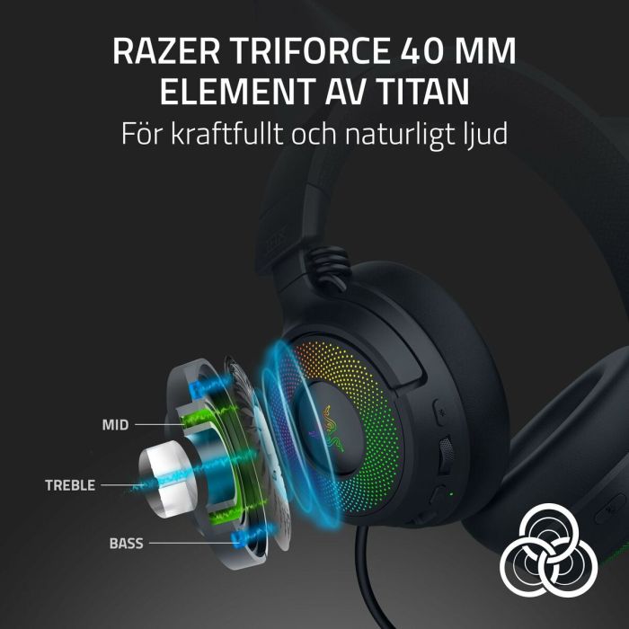 Casque Razer RZ04-05170300-R3M1 Noir 7 Casque Razer RZ04-05170300-R3M1 Noir 7
