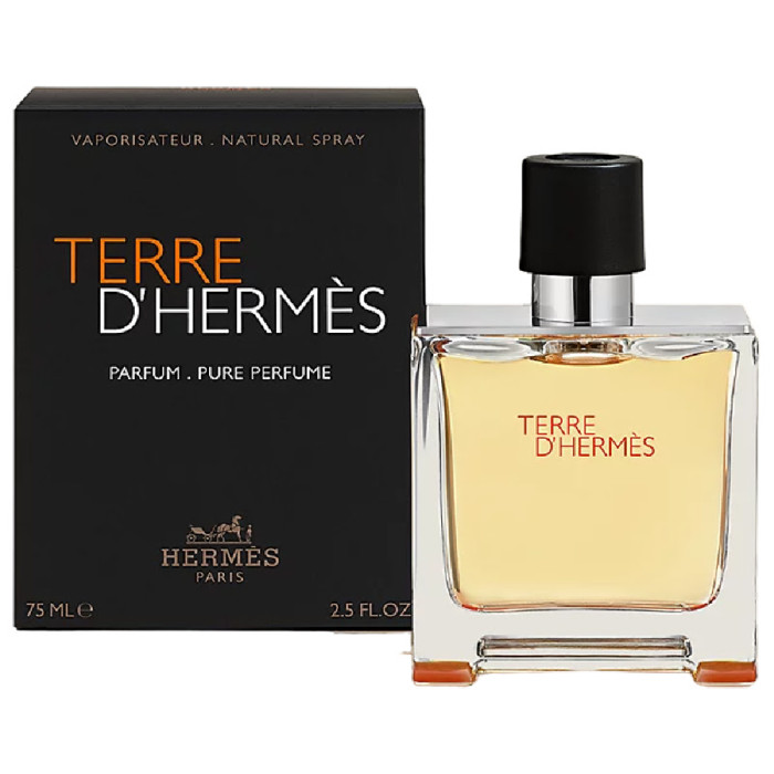 Hermès Terre D'Hermès Pure Perfume Natural Spray 75 mL Eau de Parfum Vaporisateur