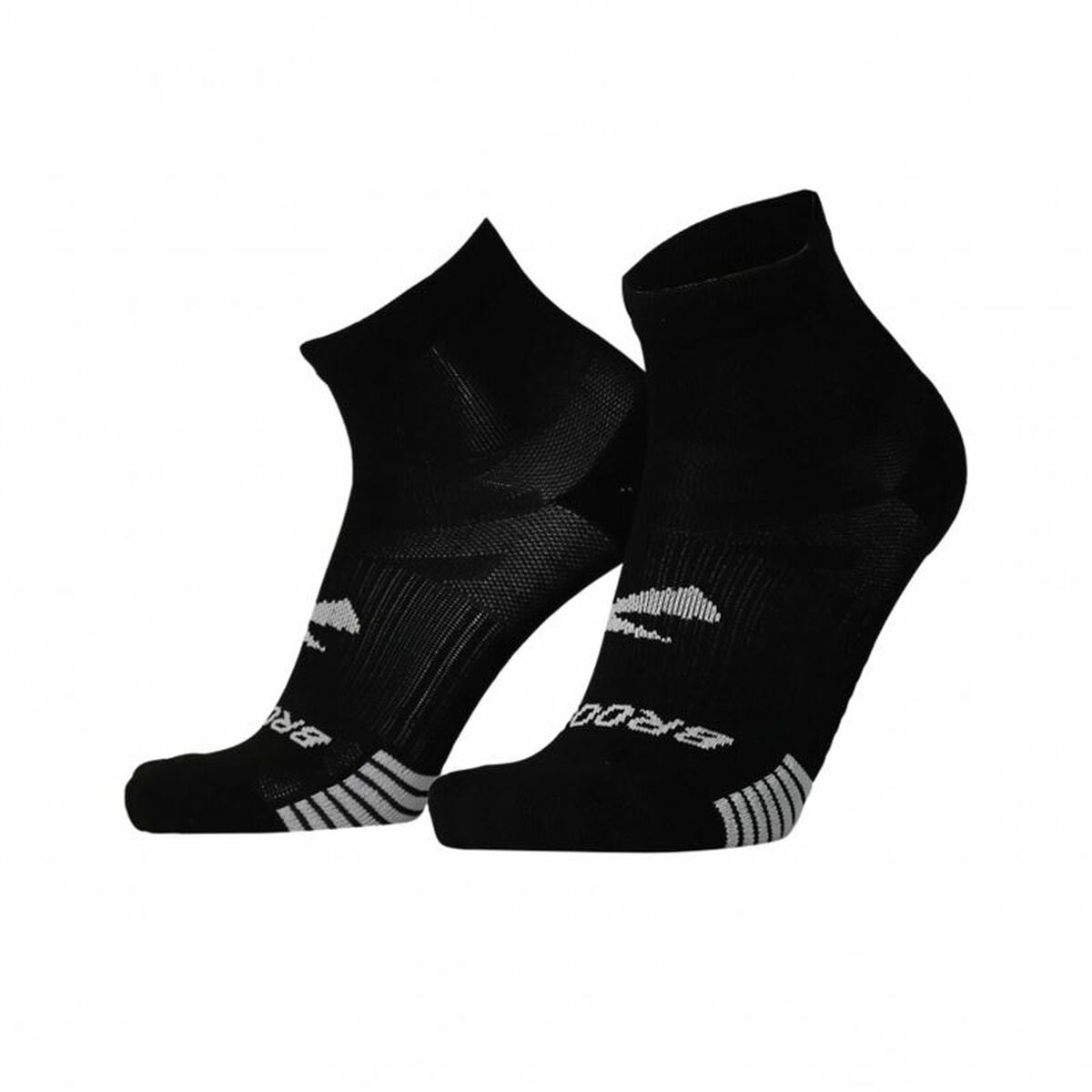 Calcetines Tobilleros Brooks Run-In No Show 3 pares Negro Unisex