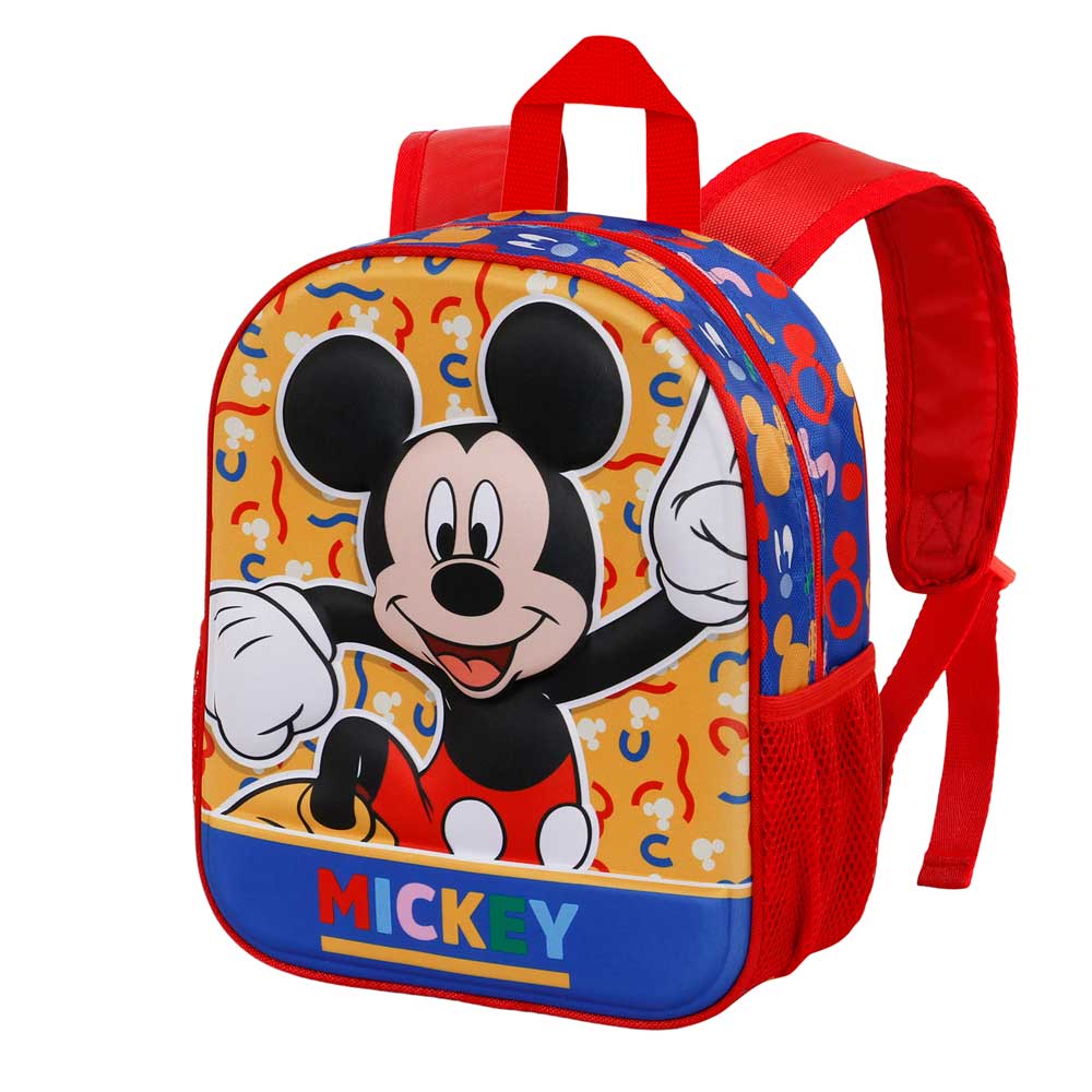 Mochila 3D Pequeña Oh Boy Disney Mickey Mouse Rojo