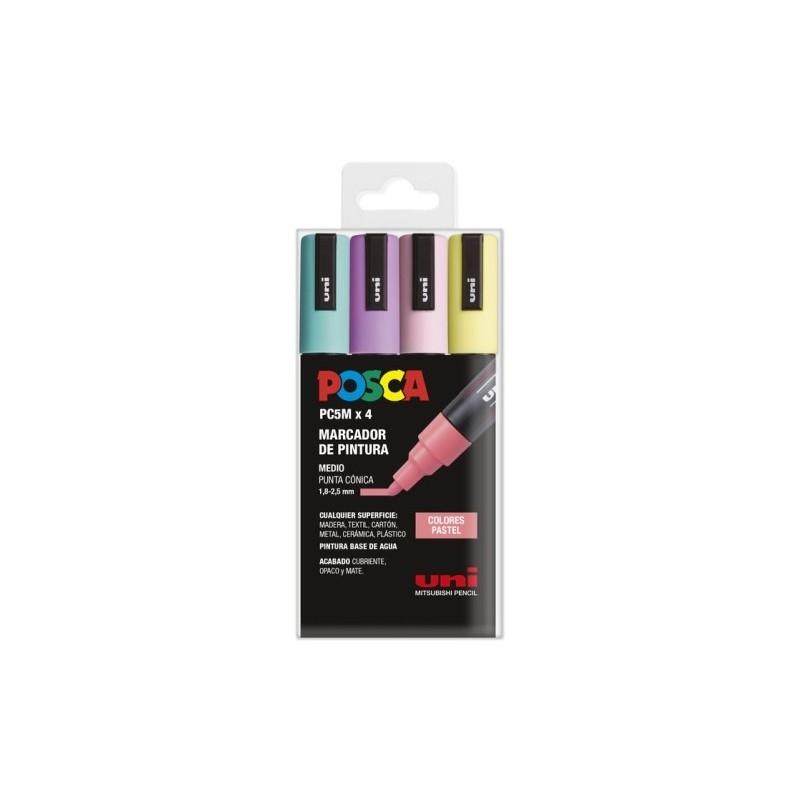  POSCA PC-8K ART - Rotuladores (8 unidades), colores surtidos :  Productos de Oficina