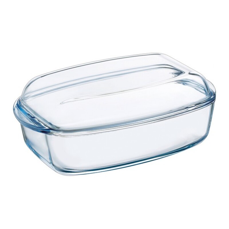 Set Juego 5 Fuentes Vidrio Tapa Pyrex Horno Simple Store