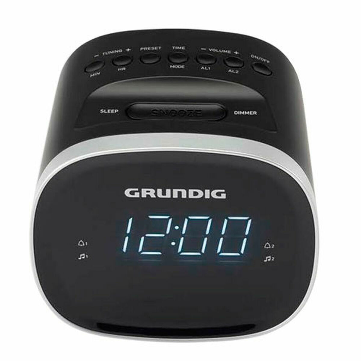 KSIX Despertador Alarm Clock 2 10W Altavoz Bluetooth Con Alarma Y