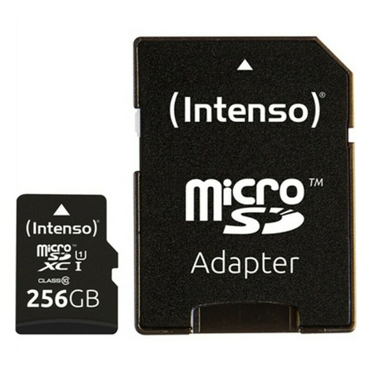 Tarjeta de Memoria Micro SD con Adaptador INTENSO 3423492 256 GB