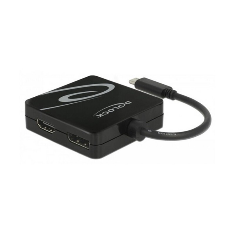 Adaptador DisplayPort a HDMI DELOCK 63585 Negro