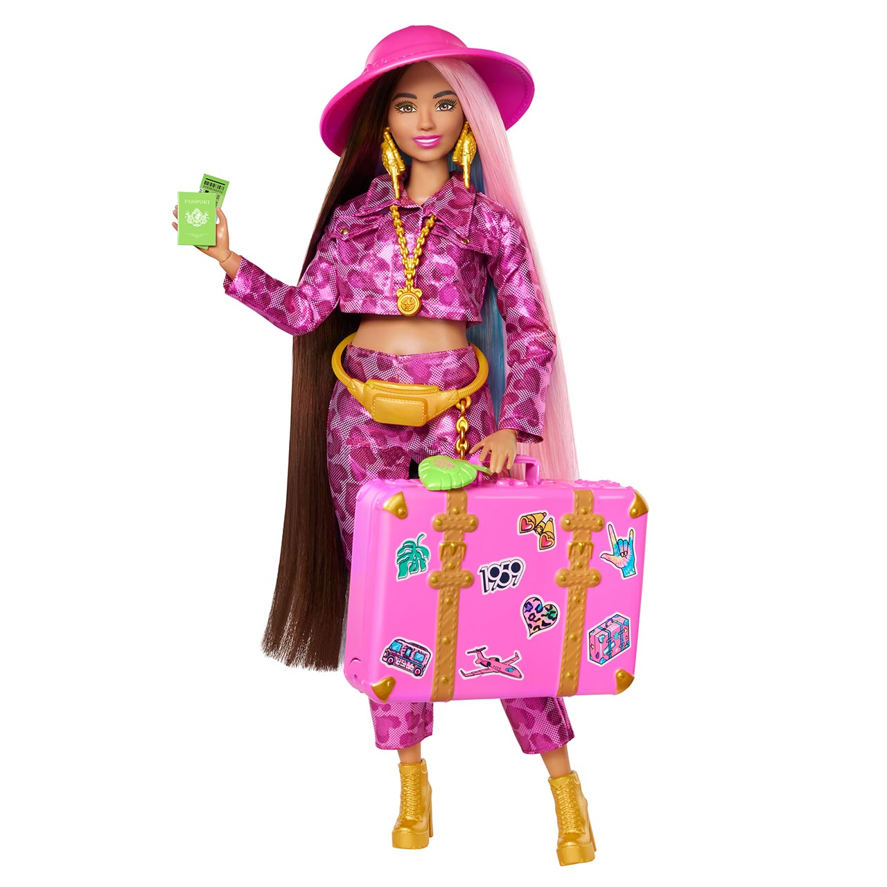 Mu eca Barbie Extra Fly Safari Hpt48 Mattel Bixoto