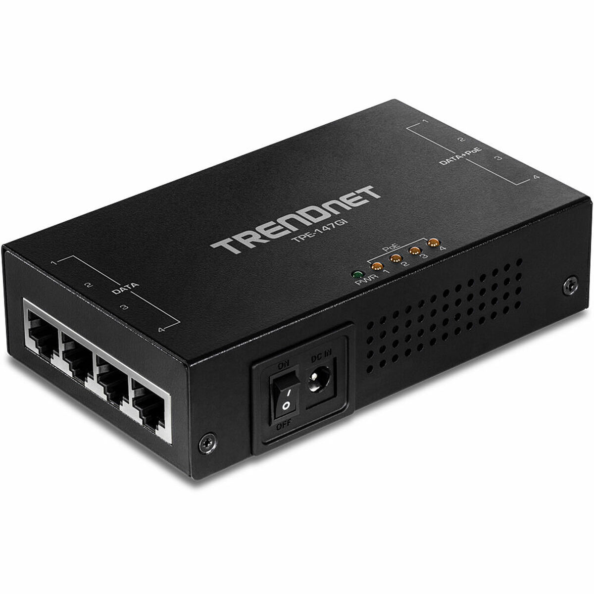 Switch Gigabit PoE+ de 6 puertos - TRENDnet TPE-TG611