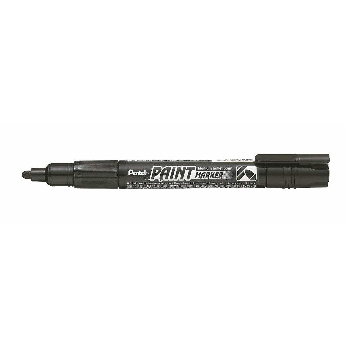 Rotulador permanente Uni-Ball PIN003-200(S) Negro (12 Unidades)