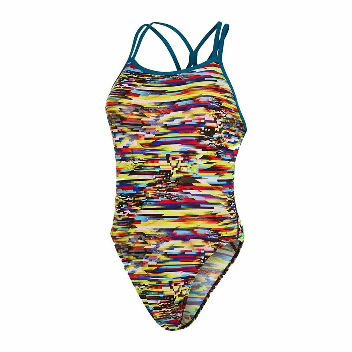 Bañador Speedo Allover Tie-Back multicolor Mujer 