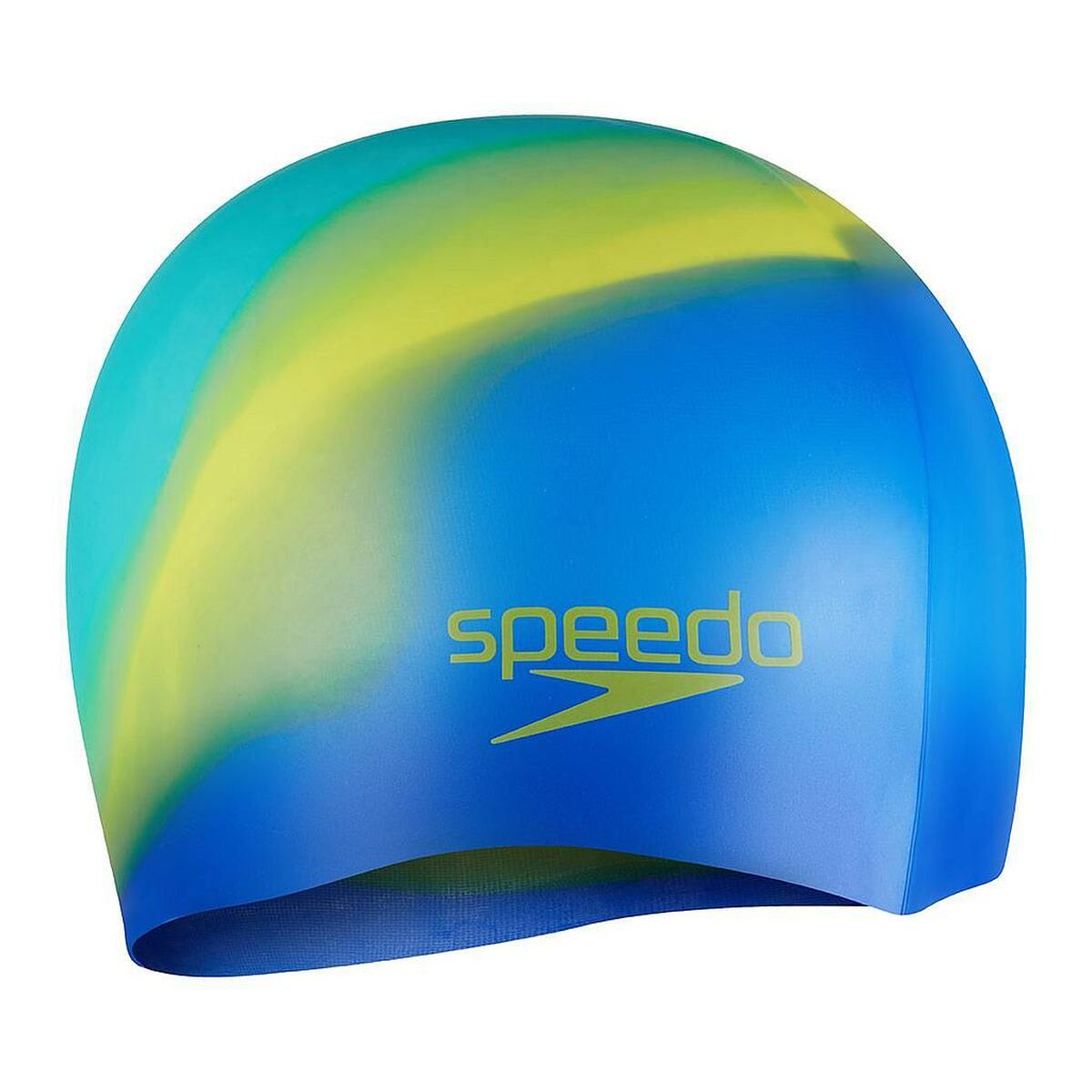 Gorro SPEEDO para Natación Plain Flat Silicona Adulto Azul SPEEDO