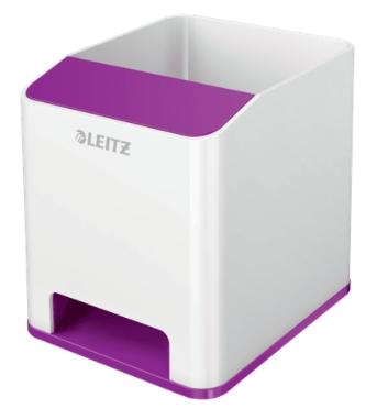 Dispensador de cinta adhesiva Leitz WOW DUAL, negro/blanco