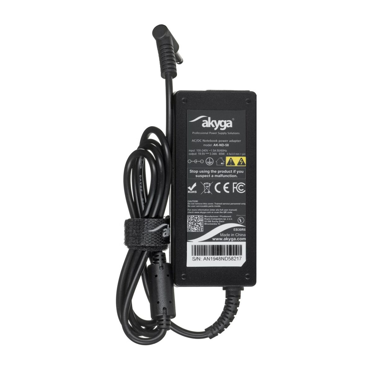 Nox NXPWR65NB Universal USB 65W - Cargador Portátil