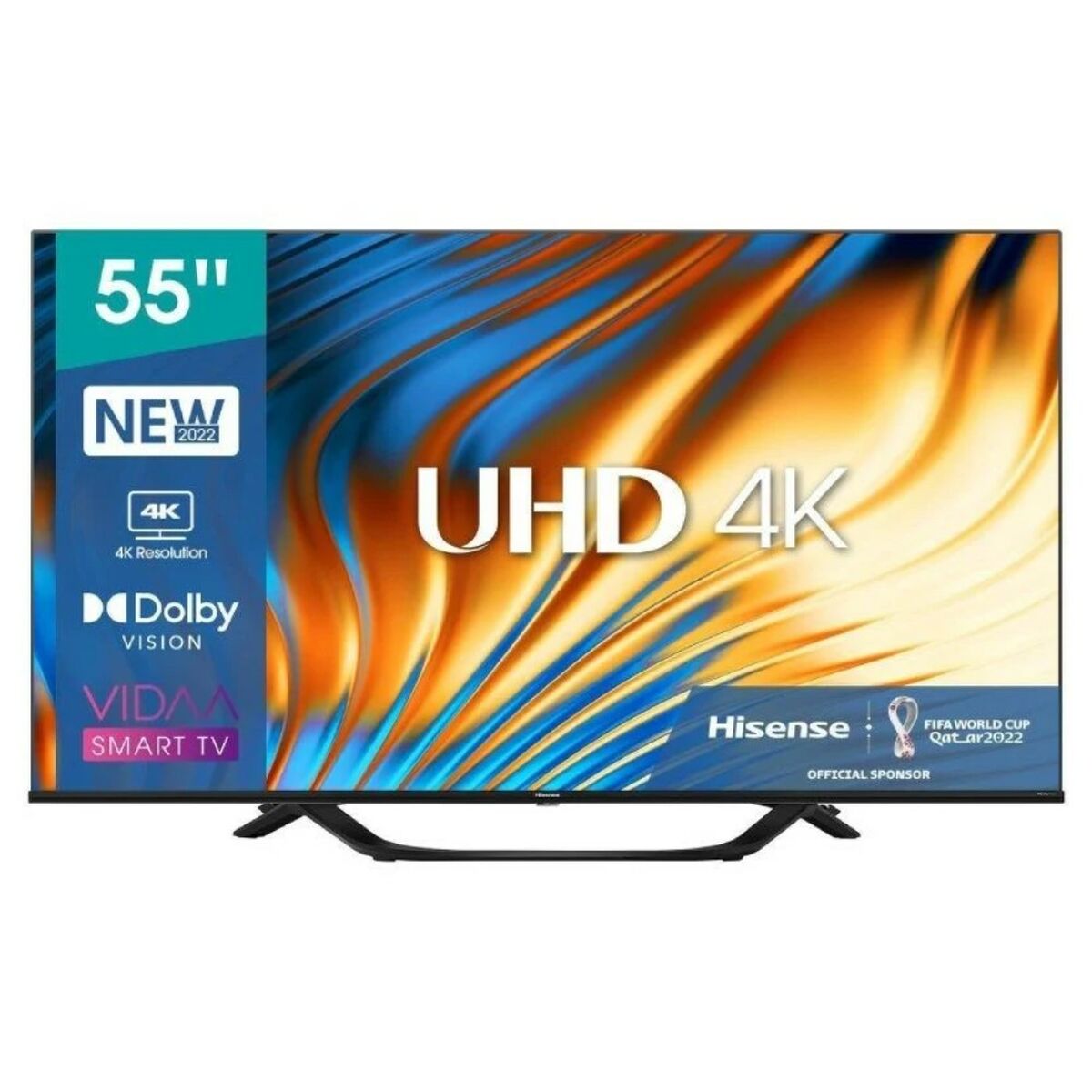 Hisense 55A7KQ Televisor 139,7 cm (55) 4K Ultra HD Smart TV Wifi Negro