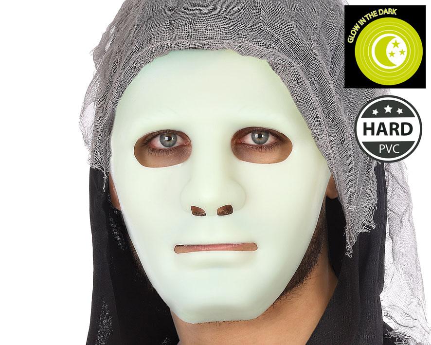 Máscara De Asesino Infantil De PVC Para Halloween - Color Blanco, Talla única, Ideal Para Disfraces De Terror