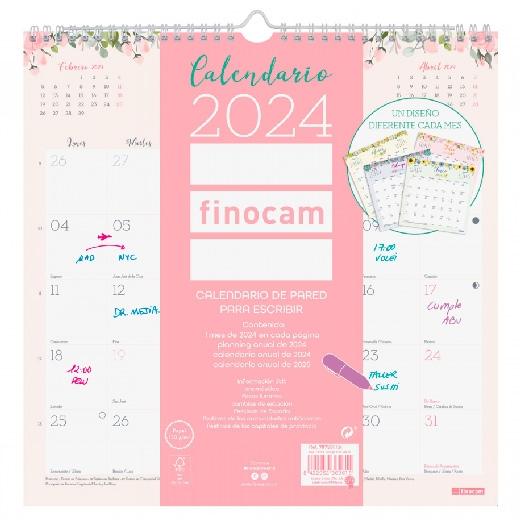 Calendario Da Parete Finocam 2025 Con Calamita - Layout Mensile, Italiano, 12 Mesi Con Festività - Foto 2