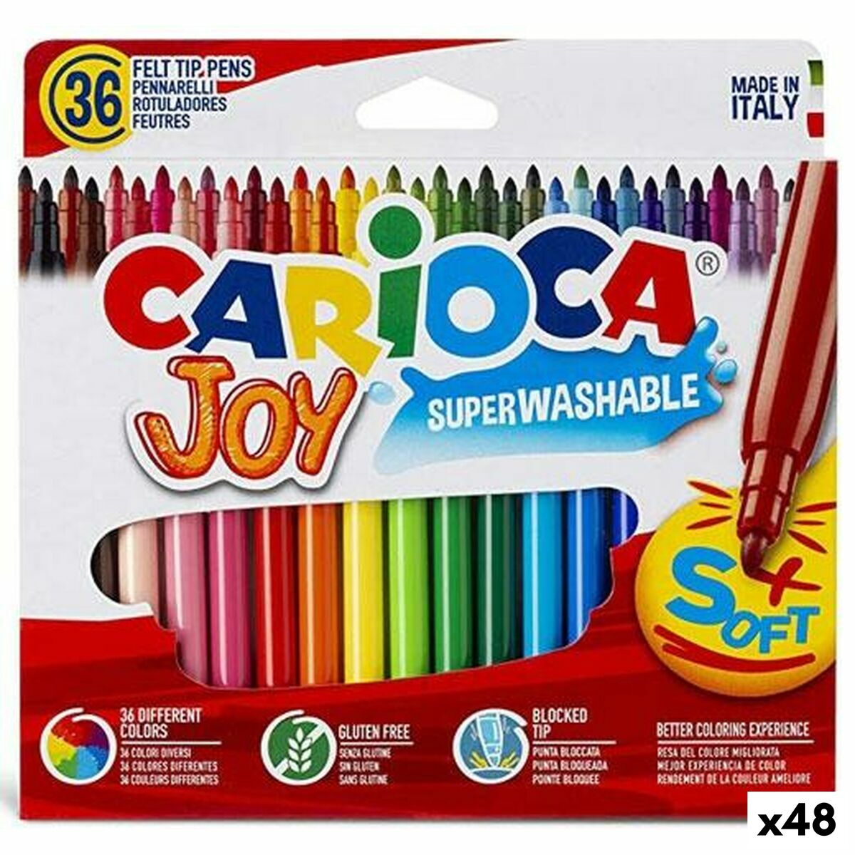 Rotulador Carioca Baby 12 colores