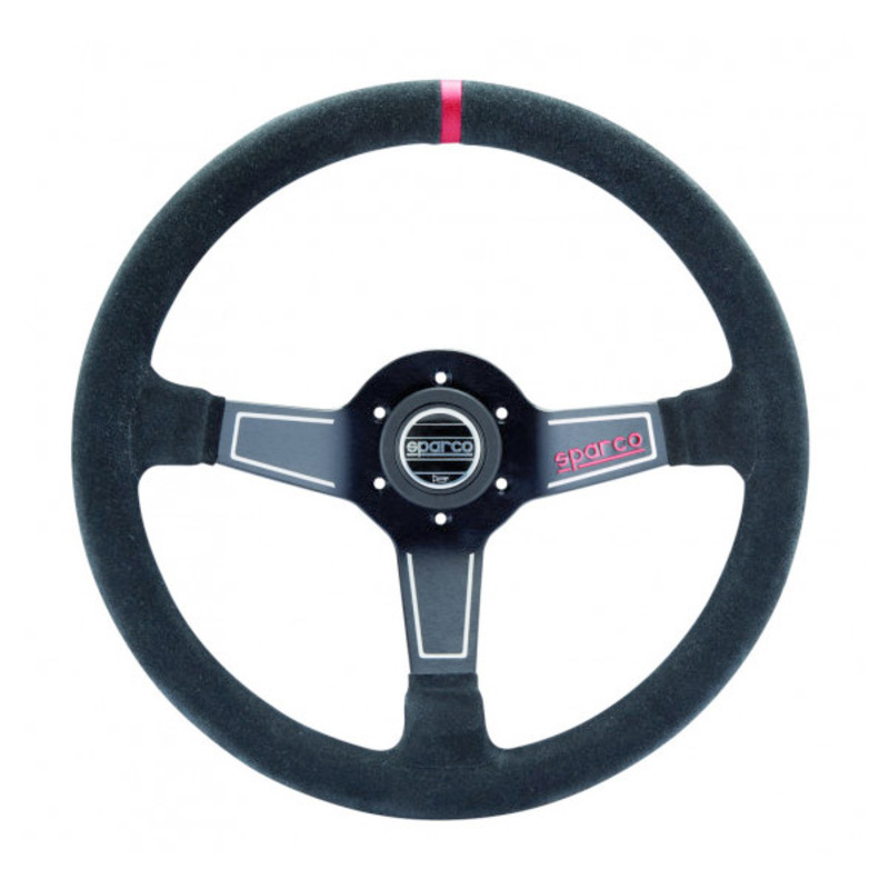 SPARCO S101 - Funda universal para volante de coche, color rojo.