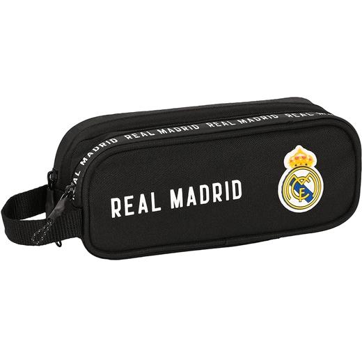 Real Madrid CF 1ª Equip. Estuche portatodo triple 3 cremalleras escolar