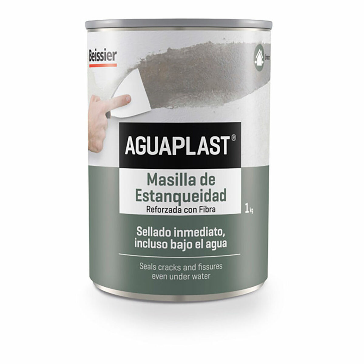 Beissier Aguaplast Masilla para madera (Blanco, 125 ml)