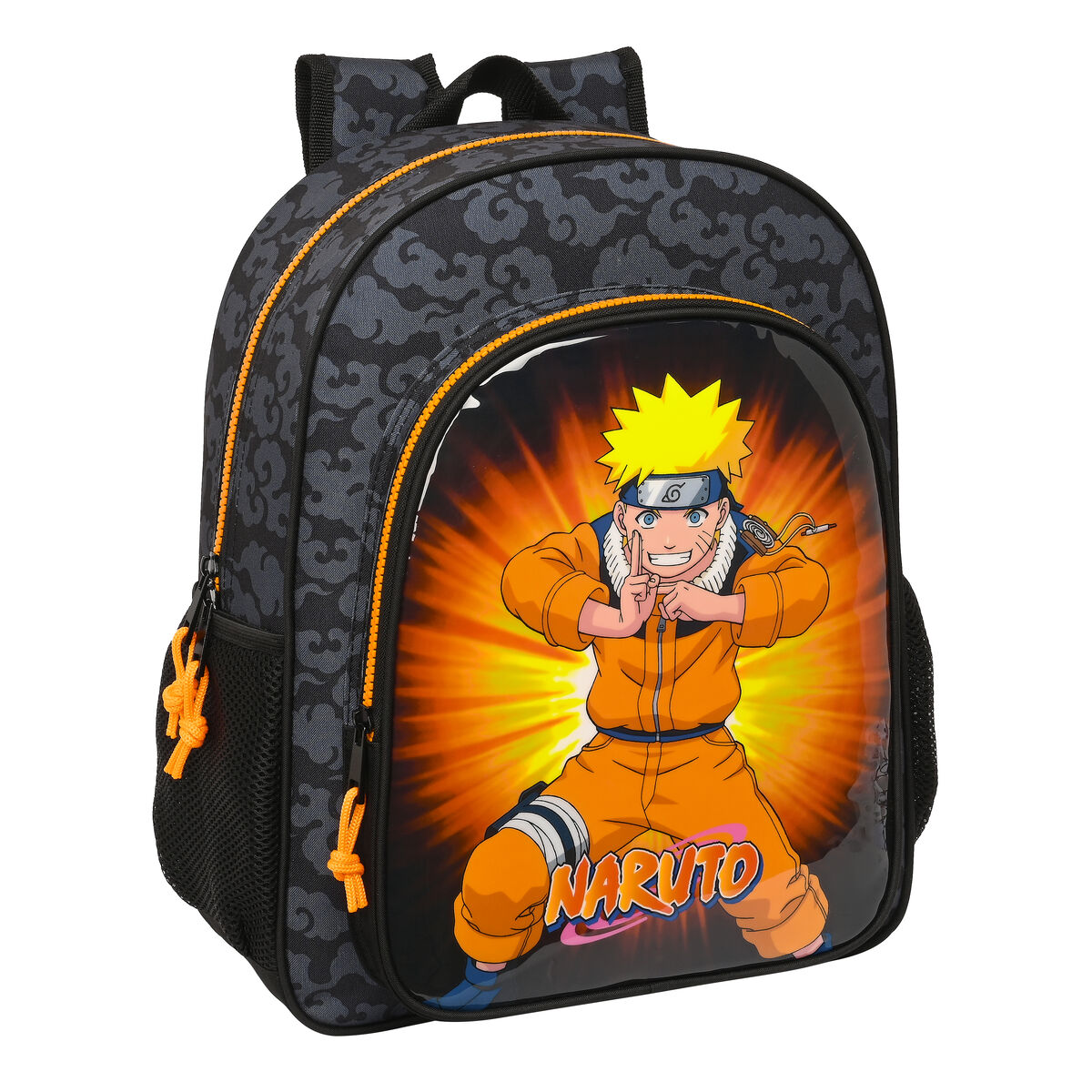 Naruto - Mochila Escolar con Compartimentos y Espalda Acolchada