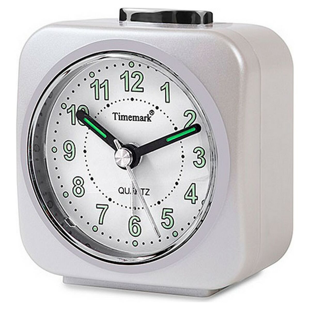 Reloj-Despertador Analógico Timemark Dorado (9 x 13,5 x 5,5 cm