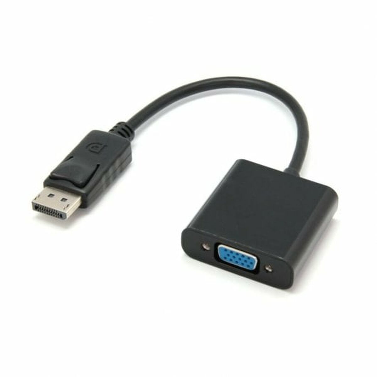 3Go Cable Adaptador DisplayPort a HDMI Macho/Hembra 15cm Negro