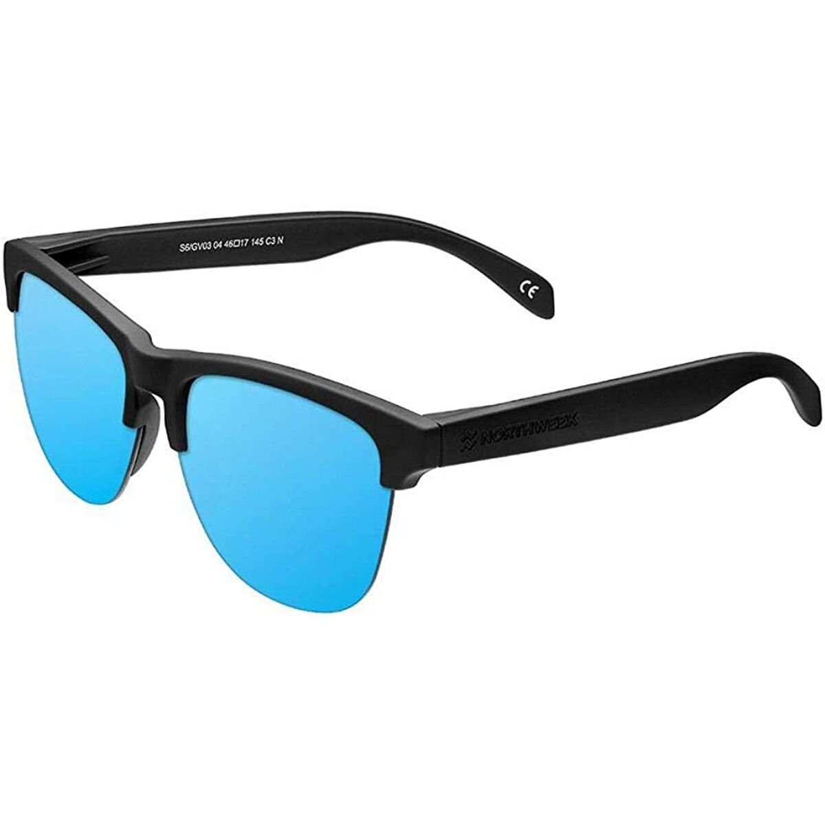 unisex Sunglasses Hawkers Dark One Downtown Black (Ø 62 mm)