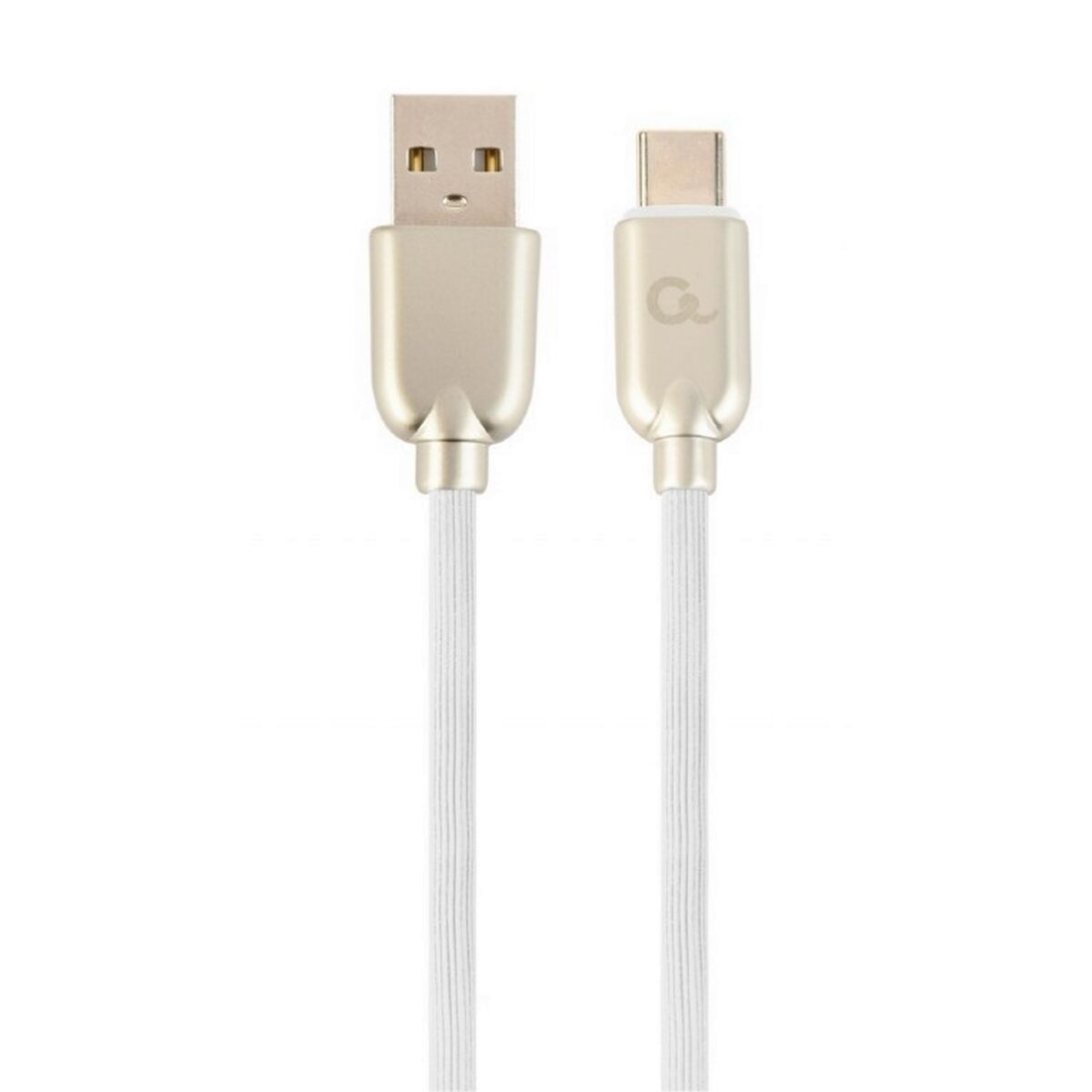 Cable de carga y datos USB-A a USB-C Ksix 12 W, 1 m, Blanco