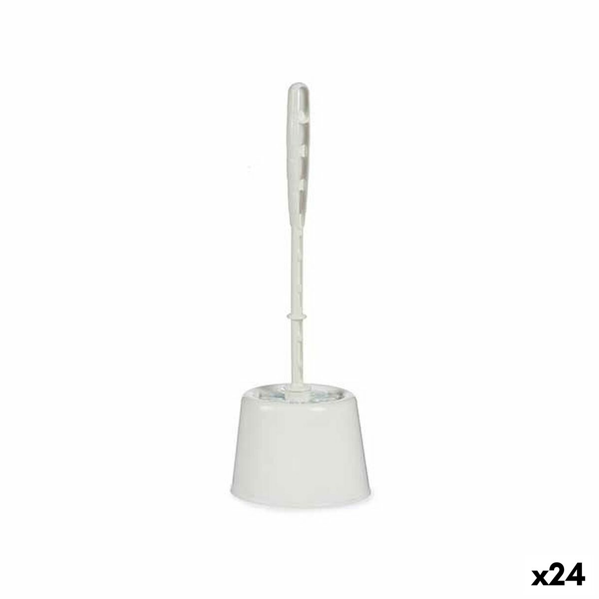 Colgador Para La Ducha 28 X 60 X 14 Cm Metal Blanco Plástico (6 Unidades)  con Ofertas en Carrefour